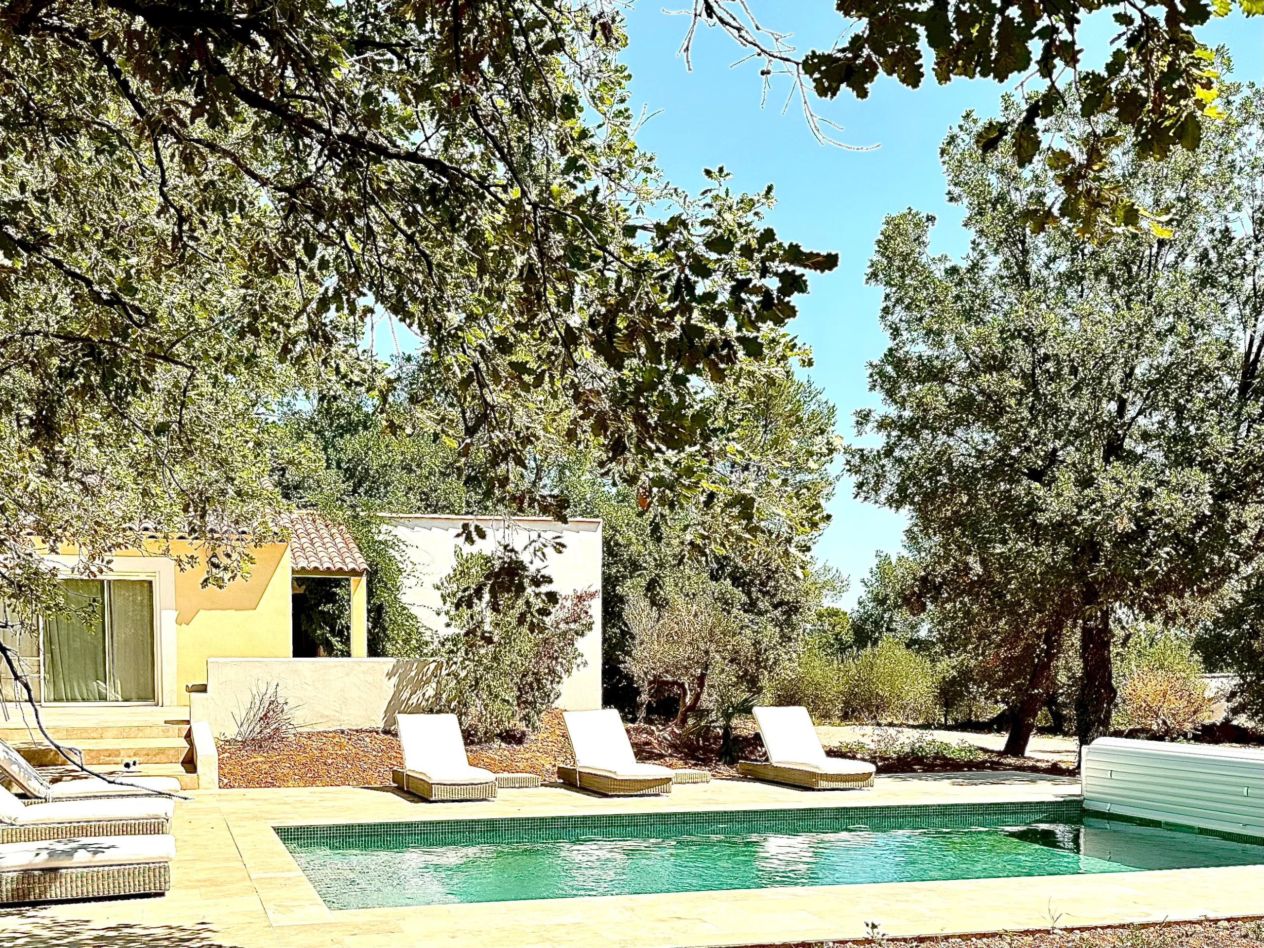 Piscine privée de la Villa à Saint-Maximin la Sainte Baume dans la Provence Verte